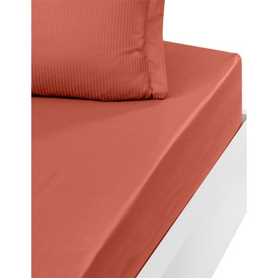 Drap housse uni satin de coton bonnet 40 cm VERSALUXE PLUS SENSEI MAISON