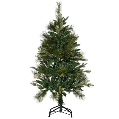 Sapin de Noël artificiel grand réalisme pied support inclus HOMCOM