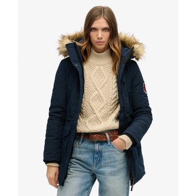 Parka à capuche à imitation fourrure Everest SUPERDRY
