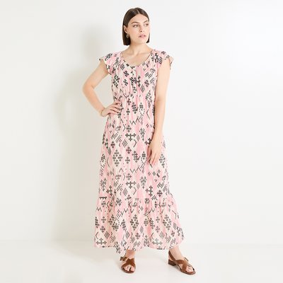 Robe longue imprimée GRAIN DE MALICE
