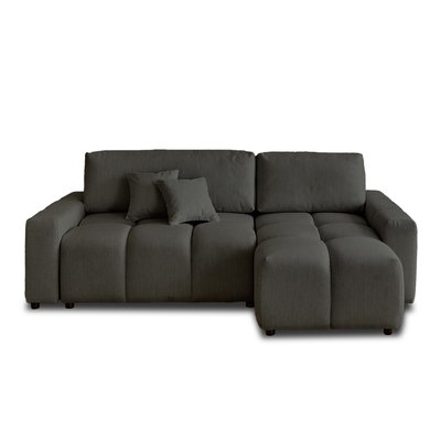 Canapé d'Angle Convertible en Tissu 4 places - CROCUS LISA DESIGN