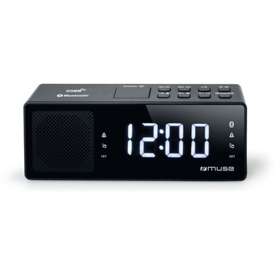Radio réveil M-172 BT Noir MUSE