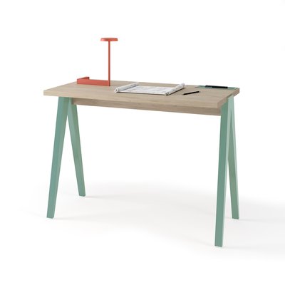 Bureau en mélamine et hêtre cérusée, Colmar HERDASA