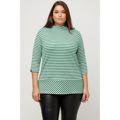 T-shirt, rayures, effet métallisé ULLA POPKEN