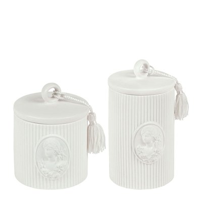 Set de 2 pots à coton - Marquise MATHILDE M