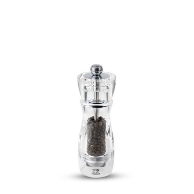 Vittel Moulin à poivre manuel transparent 16 cm PEUGEOT