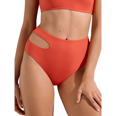 Bas maillot slip OPÉRA bain asymétrique échancré taille haute Normandie LISCA