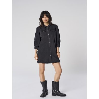 -ONLFELICA 1 Robe longue Robe en denim ONLY