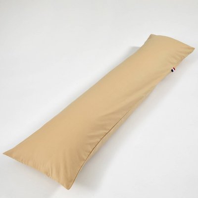 Housse de traversin plat noisette (Lot de 2) LES MATELAS DE MORPHEE