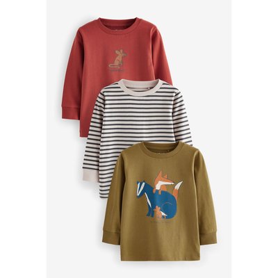 T-shirt à manches longues, lot de 3 NEXT
