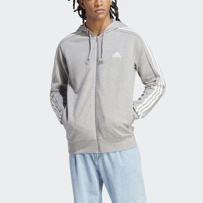 Veste à capuche zippée 3 bandes Essentials ADIDAS SPORTSWEAR