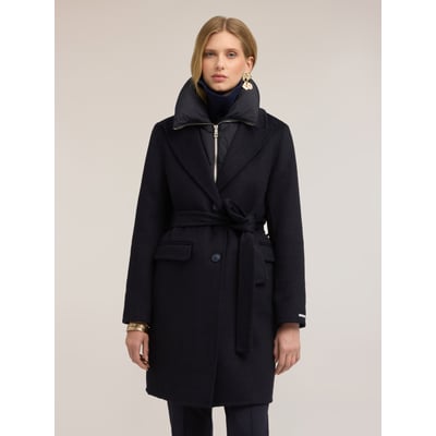 Manteau ceinturé MOTIVI