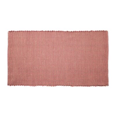 Tapete com Juta Fiore II, cor rosa, da LethesHome  LETHESHOME