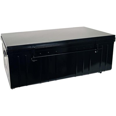 Table basse en acier sur roulettes Habitat 90 cm PIERRE HENRY