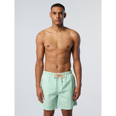 Short de bain à imprimé graphique NORTH SAILS