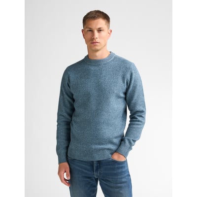 Pull col rond chiné steelstone PETROL INDUSTRIES