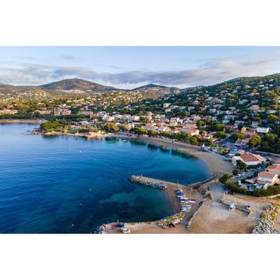 Tableau sur toile plage des Issambres CEANOTHE