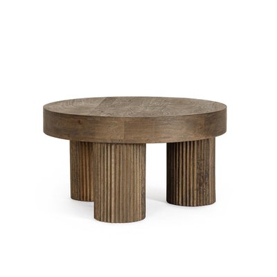 Table basse ronde en bois - VERONE MATHI DESIGN