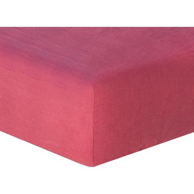 Drap housse lin lavé HORTENSE FEBRONIE