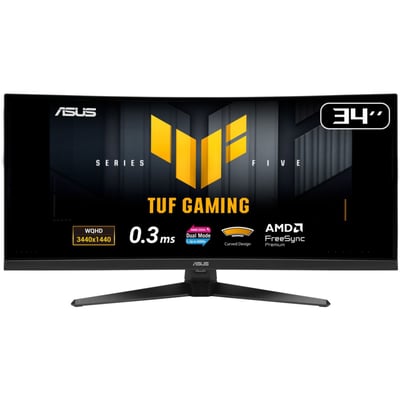 Ecran PC Gamer TUF VG34WQ5A 34'' WQHD 200Hz Fast VA HDR 400 AMD FreeSync ASUS