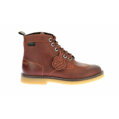 Boots kickers femme marron top
