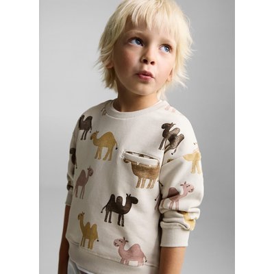 Sweat-shirt coton imprimé MANGO BABY