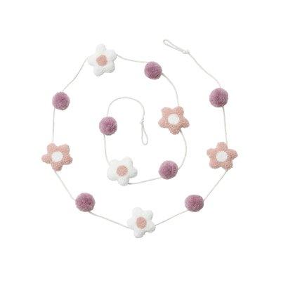 Guirlande fleurs et pompons VERTBAUDET