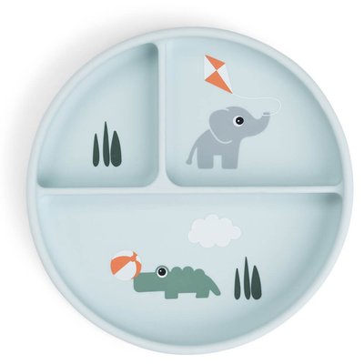 Assiette à compartiments Stick&Stay DONE BY DEER