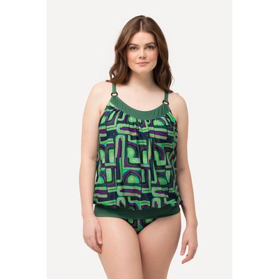 Tankini à imprimé graphique ULLA POPKEN