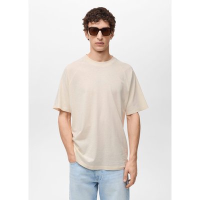 T-shirt coton relaxed-fit MANGO MAN