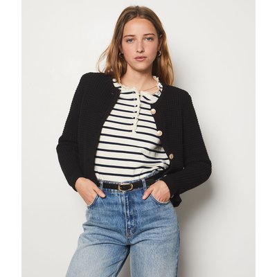 Gilet boutonné en coton FASIE ETAM