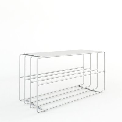 Etagère à chaussures tôle et acier NEVA METALLBUDE