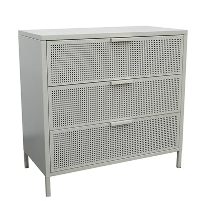 Commode 3 tiroirs, métal, JOEN NORDLYS