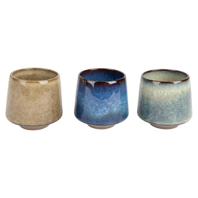 Lot de 6 Tasses en Grès, COCOON COSY&TRENDY