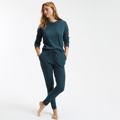 Пижама из вафельной ткани LA REDOUTE COLLECTIONS