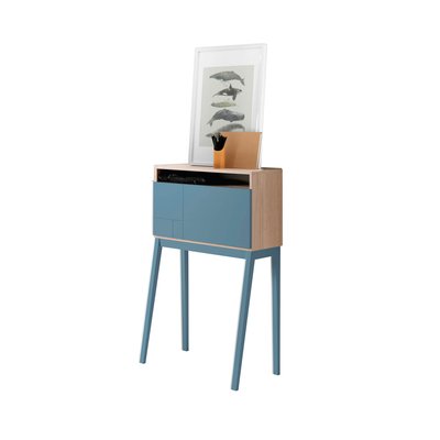Bureau en mélamine porte rabattable, Bristol HERDASA