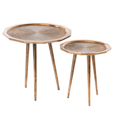 Set de 2 Tables basses    -NÉNUPHAR AMADEUS