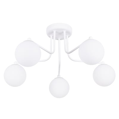 Lustre Acier Blanc G9 5 Astral EDEN
