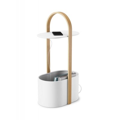 Table d'appoint design métal bois  Bellwood UMBRA