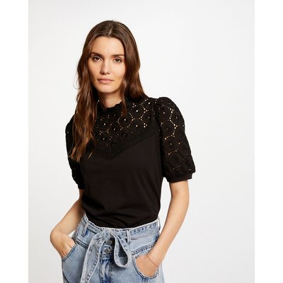T-shirt manches courtes brodé MORGAN