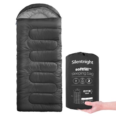 Reversible Softfill Single Sleeping Bag SILENTNIGHT