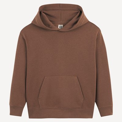 Sweat à capuche en molleton LA REDOUTE COLLECTIONS