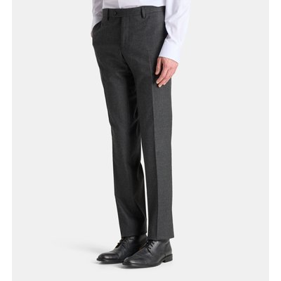 Pantalon De Costume À Pinces Sanelle En Flanelle COMPTOIR GL