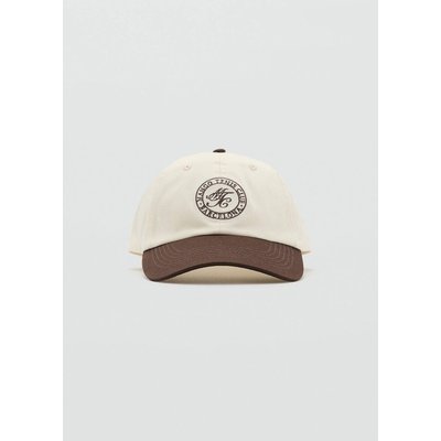 Casquette visière contrastante MANGO