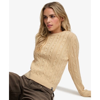 Pull en maille torsadée Essentials SD&CO SUPERDRY