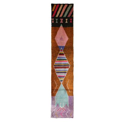 Tapis de couloir pure laine berbère 72 x 399 cm AFK LIVING