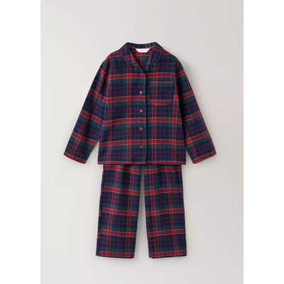 Pyjama complet en flanelle à carreaux MANGO BABY