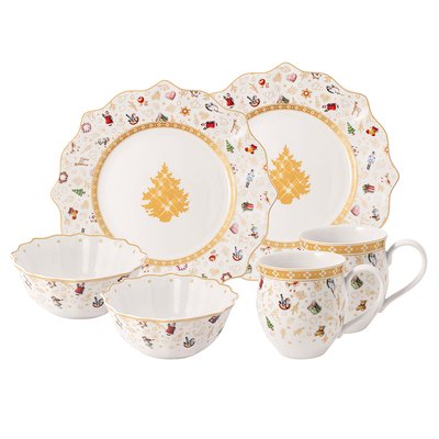 Petit-Déjeuner À 2, Édition Anniv., 6Pcs TOY'S DELIGHT VILLEROY & BOCH