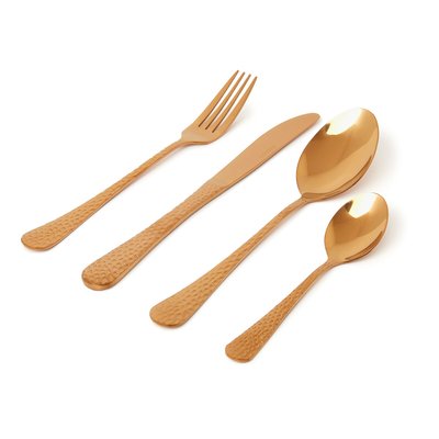 16-Piece Hammered Cutlery Set SABICHI