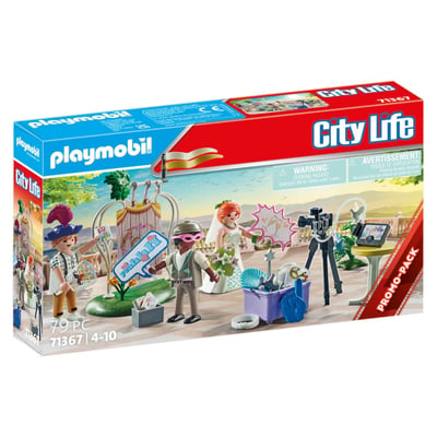 City Life Couple de mariés et appareil photo PLAYMOBIL
